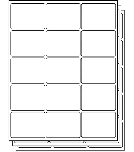 Amazon.com : 2 x 2-5/8 inch ID Labels for Inkjet & Laser Printers